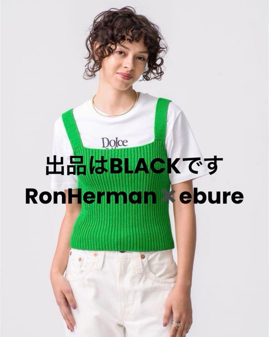 RH×ebure Clear cotton Middle Gauge Knit