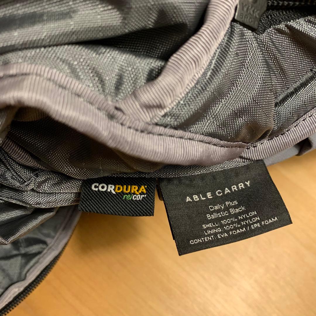 ABLE CARRY Daily Plus Ballistic【美品】【希少】