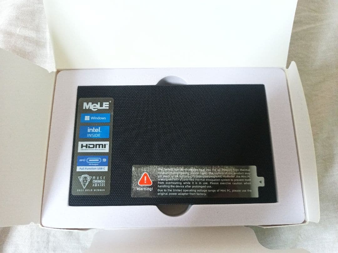 ミニPC MeLE Quieter 4C N100 16GB 512GB