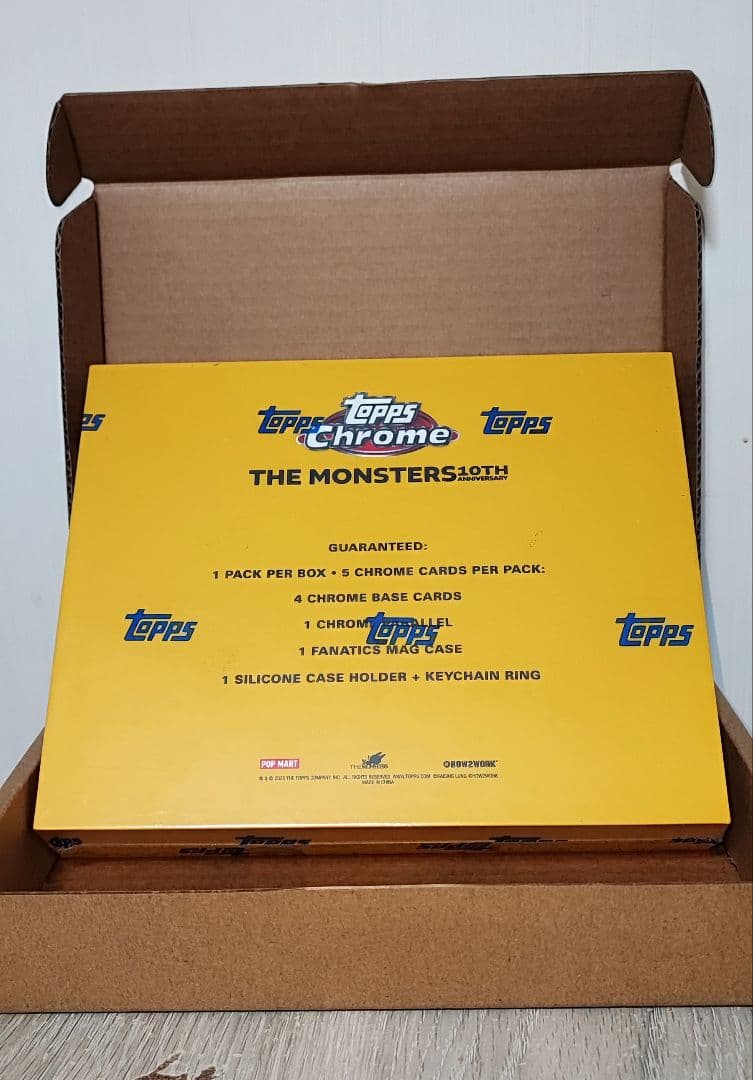 Topps The Monsters 10th トレーディングカードボックス