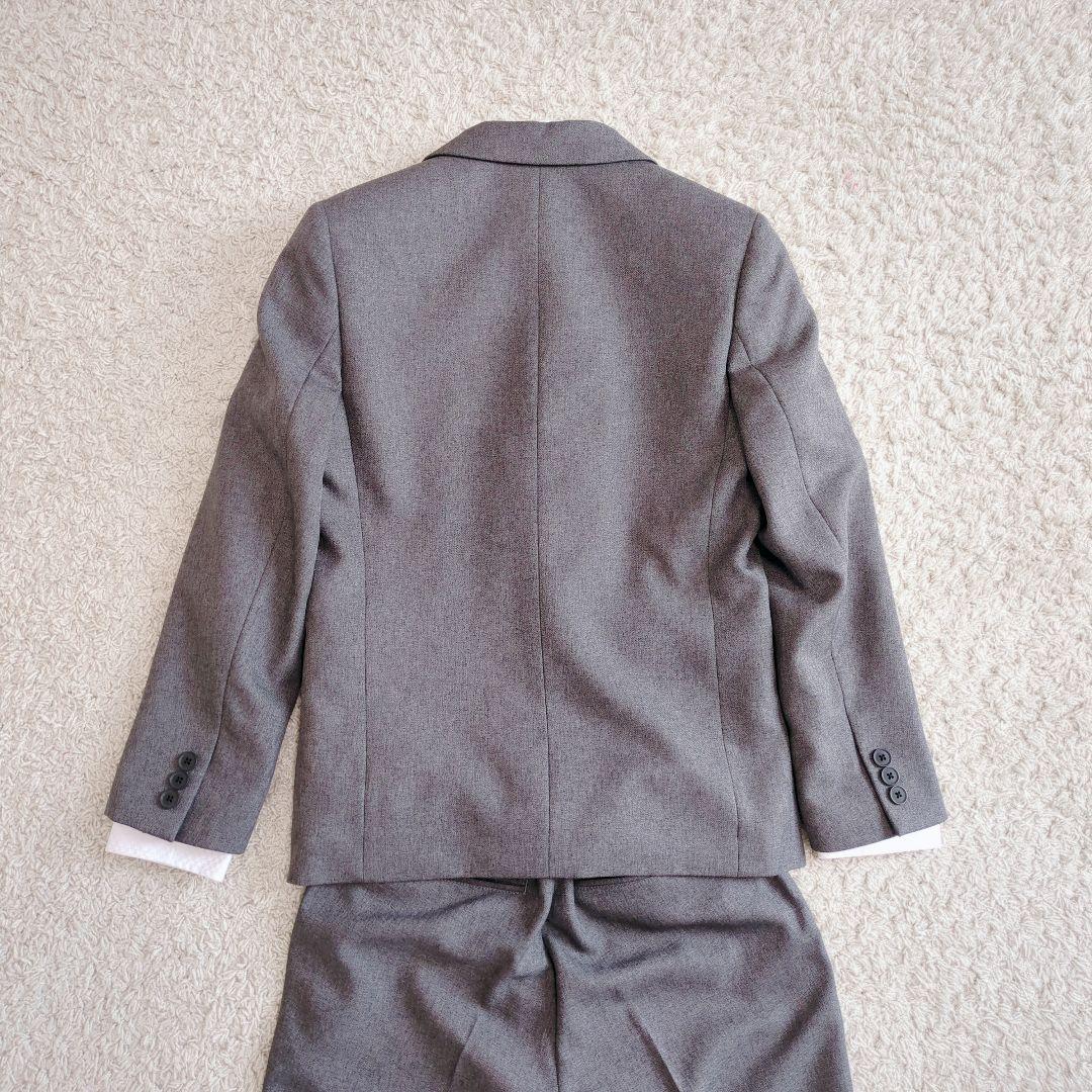 【美品】オリバーハウス　フォーマルスーツ　150 卒服　グレー　5点セット