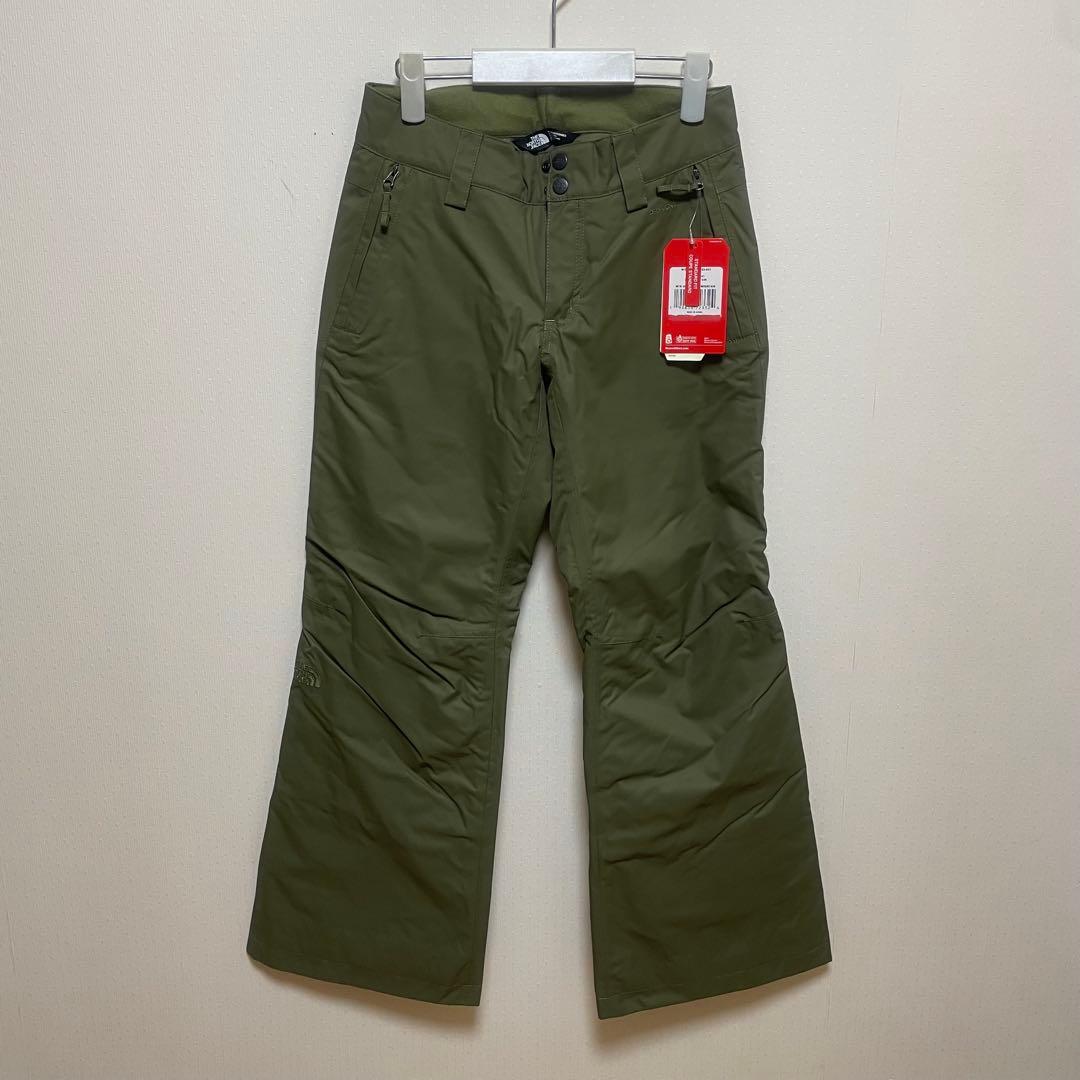 ノースフェイス カーキ スノーボードウェア 女性用