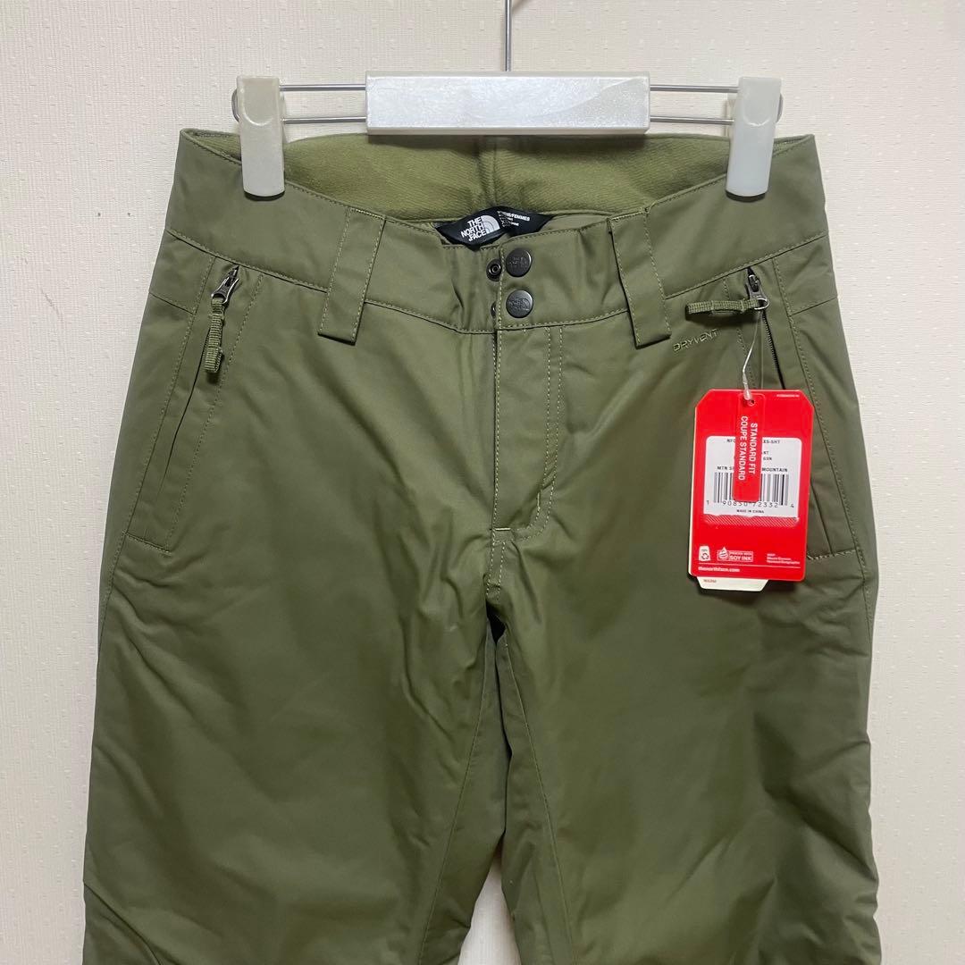 ノースフェイス カーキ スノーボードウェア 女性用