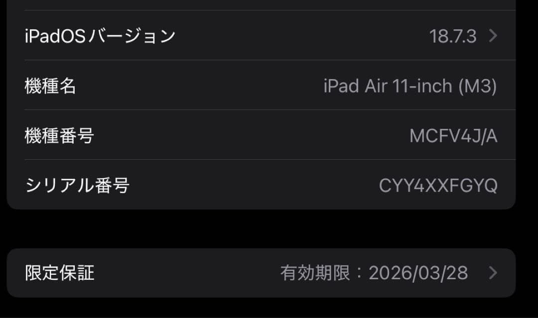 Apple iPad Air（M3）Wi-Fi+Cellular 128GB