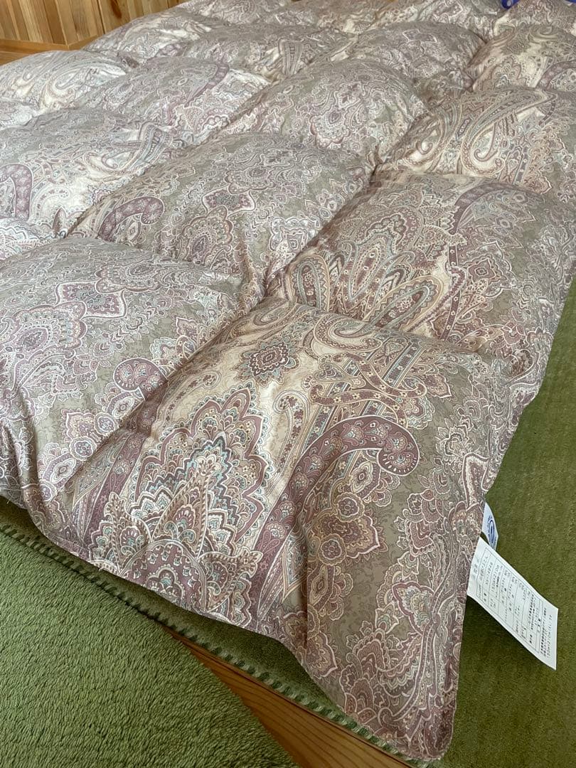 【エコダウン使用】寒冷地仕様　羽毛布団　シングル　150×210 ホテル仕様BE