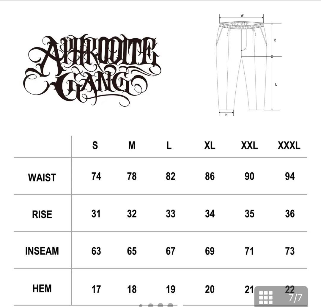 APHRODITEGANG BUDSPOOL コーデュロイ パンツ ブラックM