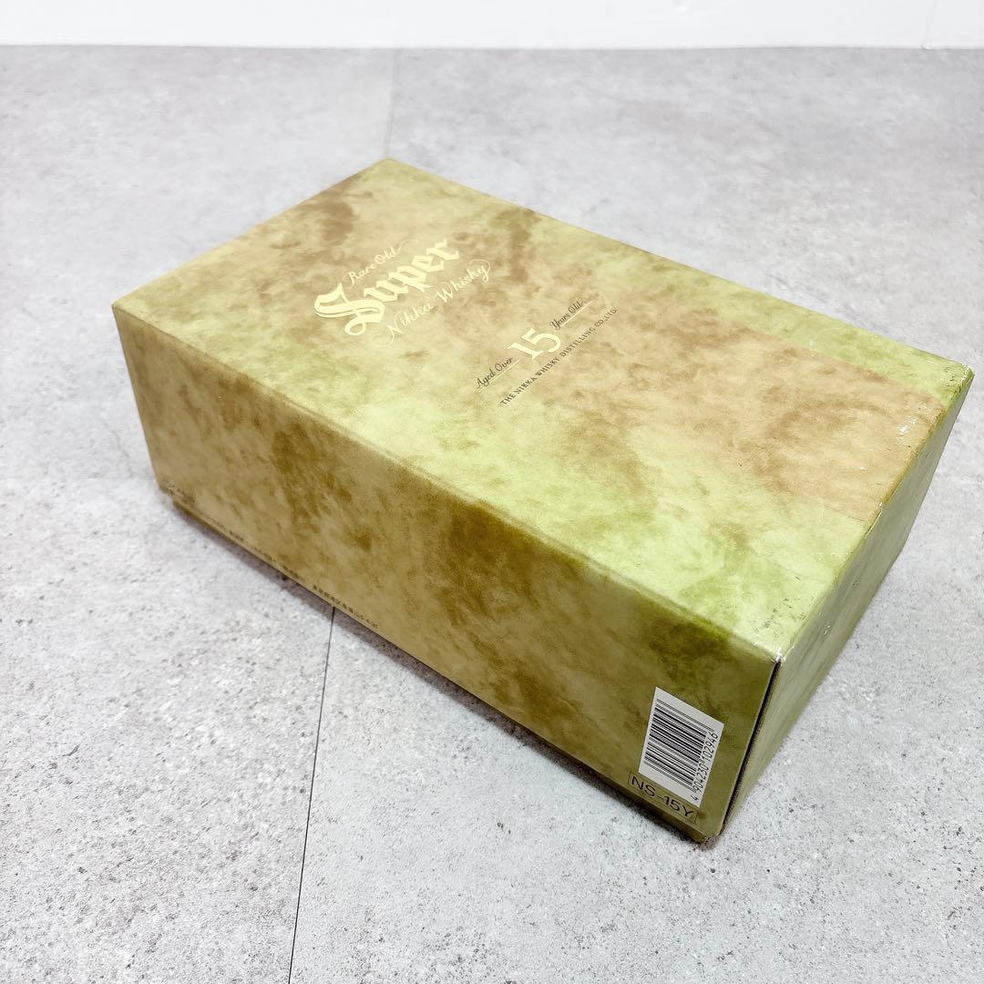 新品未開封 スーパーニッカ15年 NIKKA WHISKY 終売品 古酒