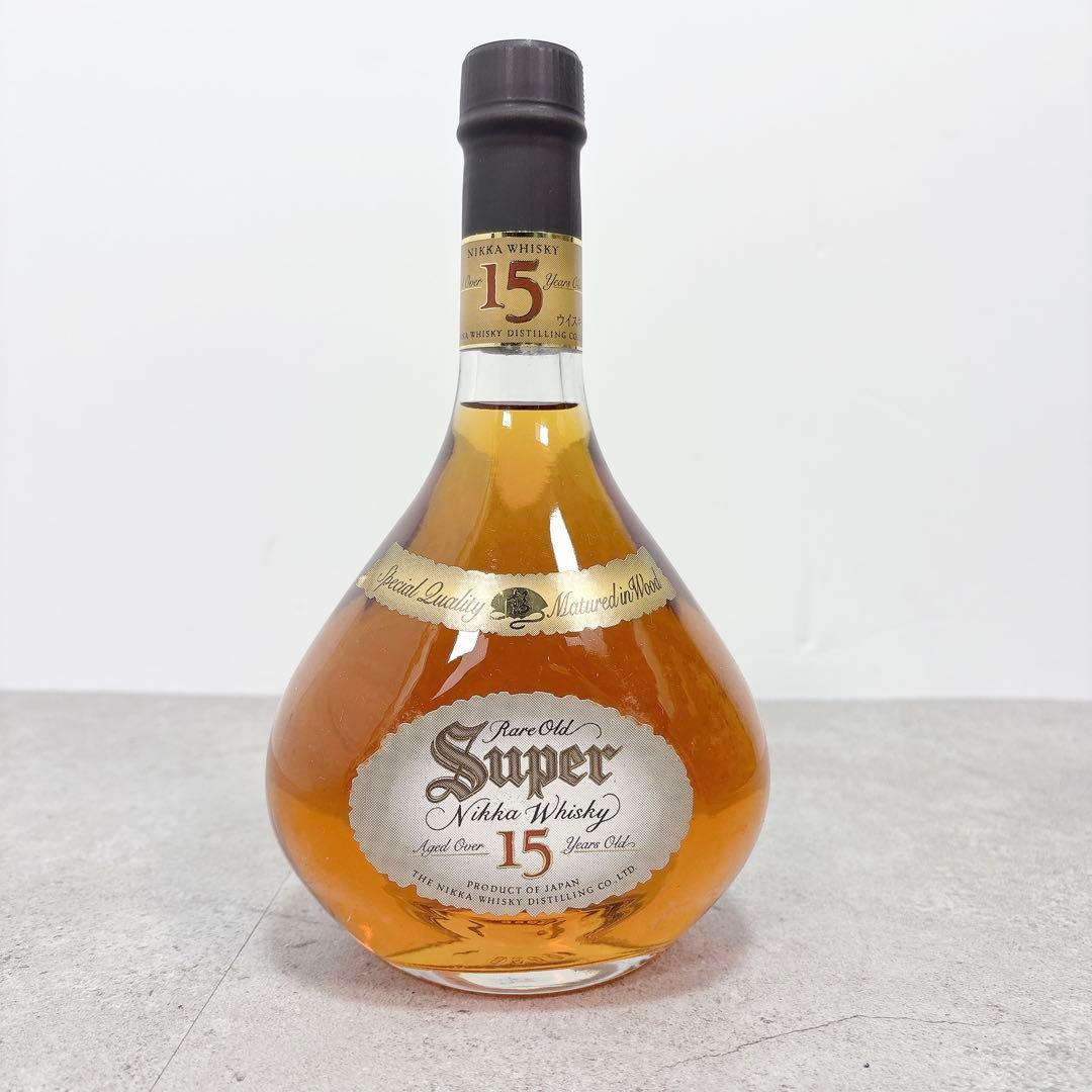 新品未開封 スーパーニッカ15年 NIKKA WHISKY 終売品 古酒