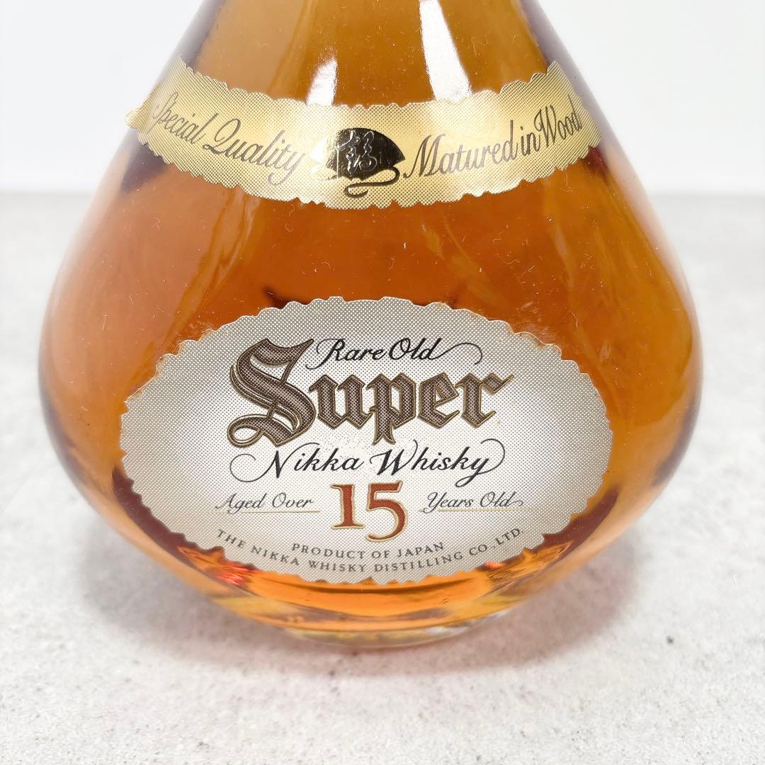 新品未開封 スーパーニッカ15年 NIKKA WHISKY 終売品 古酒