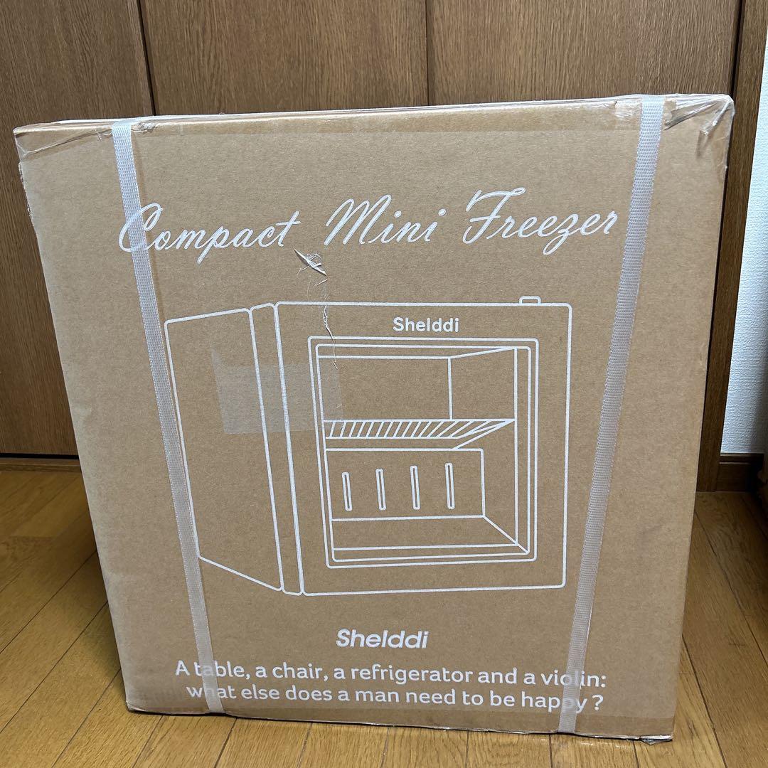 【大特価】Shelddi ミニ冷凍庫 35L 透明ガラスドア SGF-035
