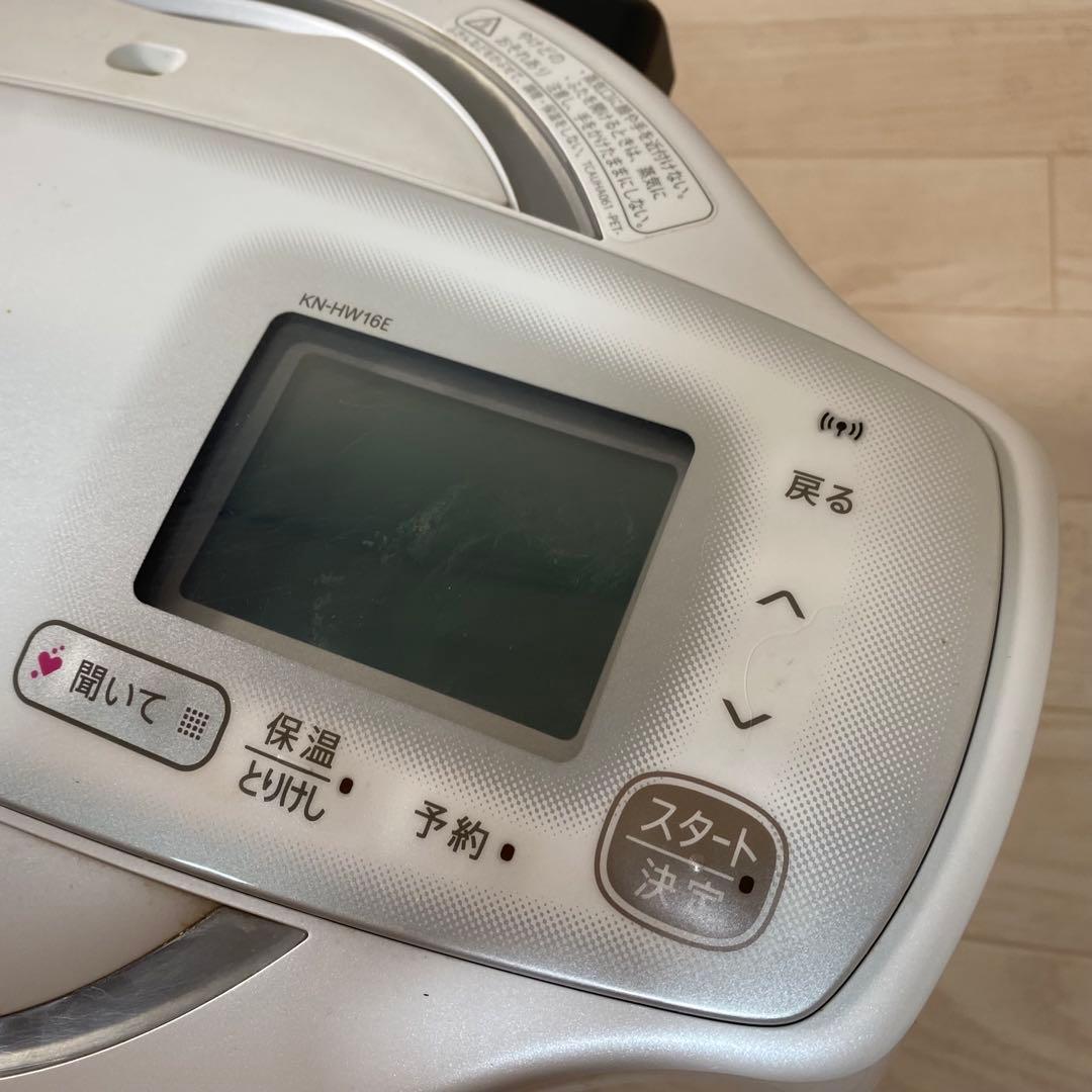 シャープ　KN-HW16E-W　2019年製　ヘルシオ　水なし自動調理鍋　白