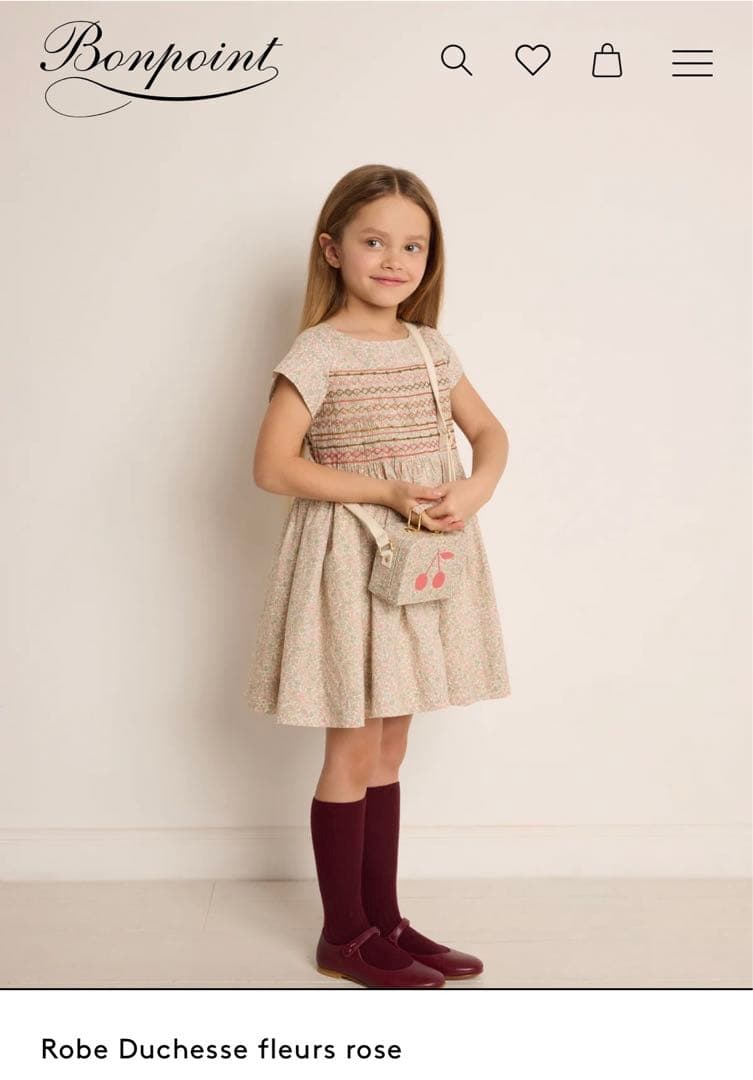 ボンポワン ドゥセスドレス 6A リバティ