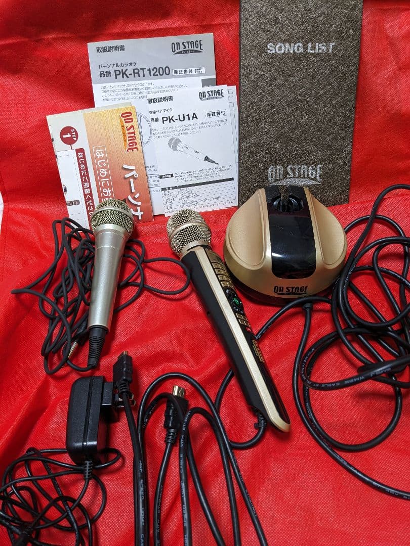 ON STAGE オンステージ パーソナルカラオケ PK-RT1200 家庭用