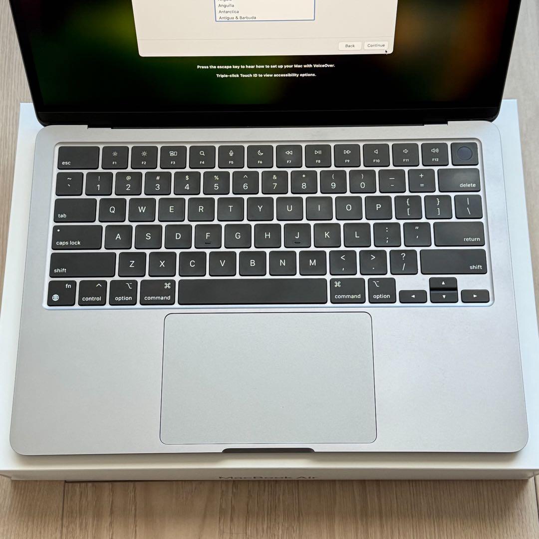 MacBook Air M3 13インチ スペースグレイ USキーボード