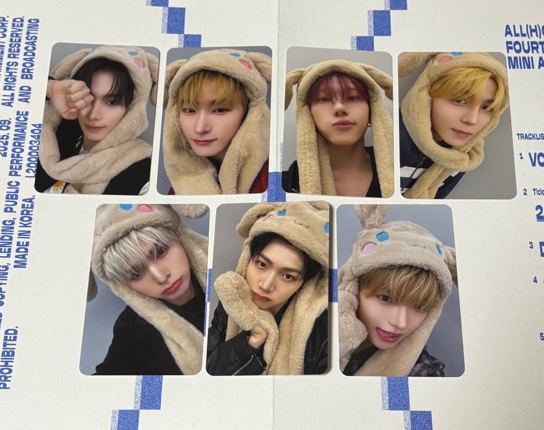 ALL(H)OURS 1st music 対面 トレカ まとめ セット