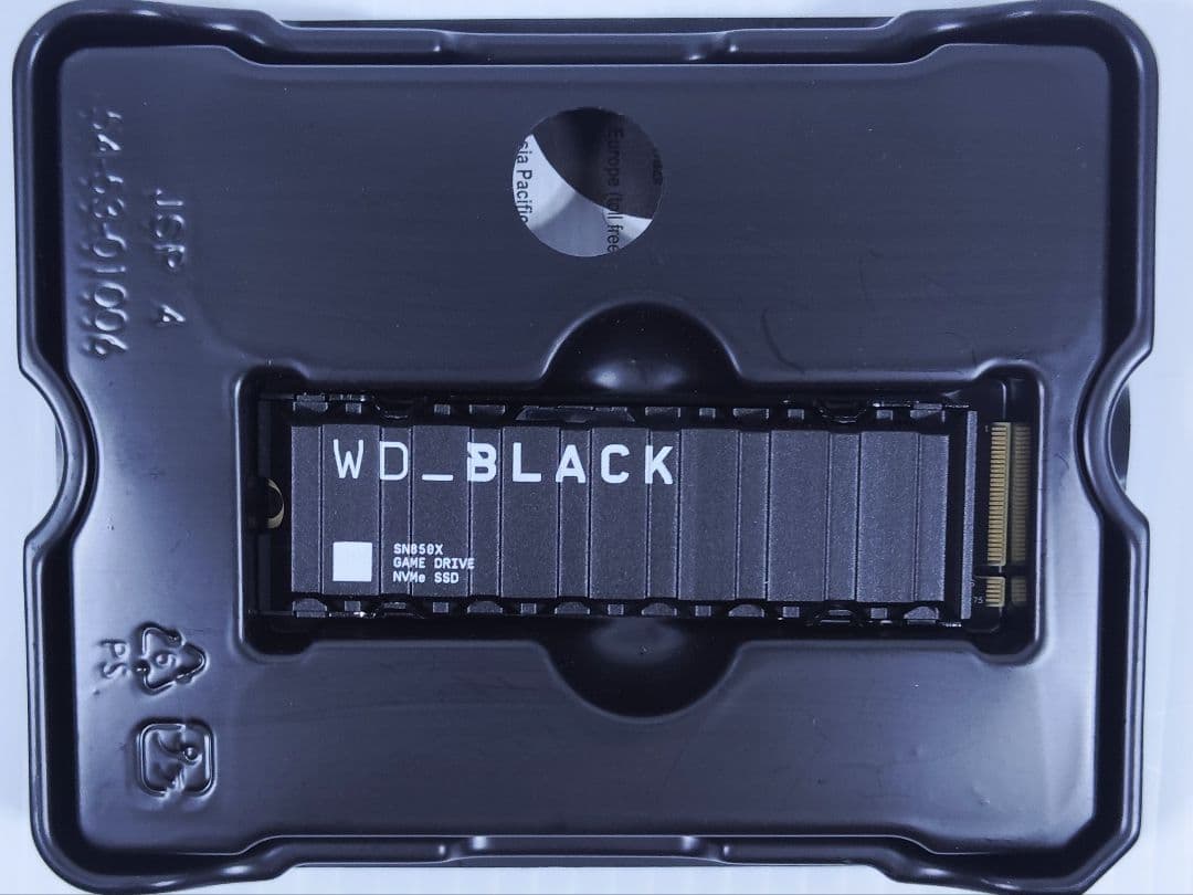WD_BLACK SN850X(ヒートシンク付き)2TB 10月購入842時間