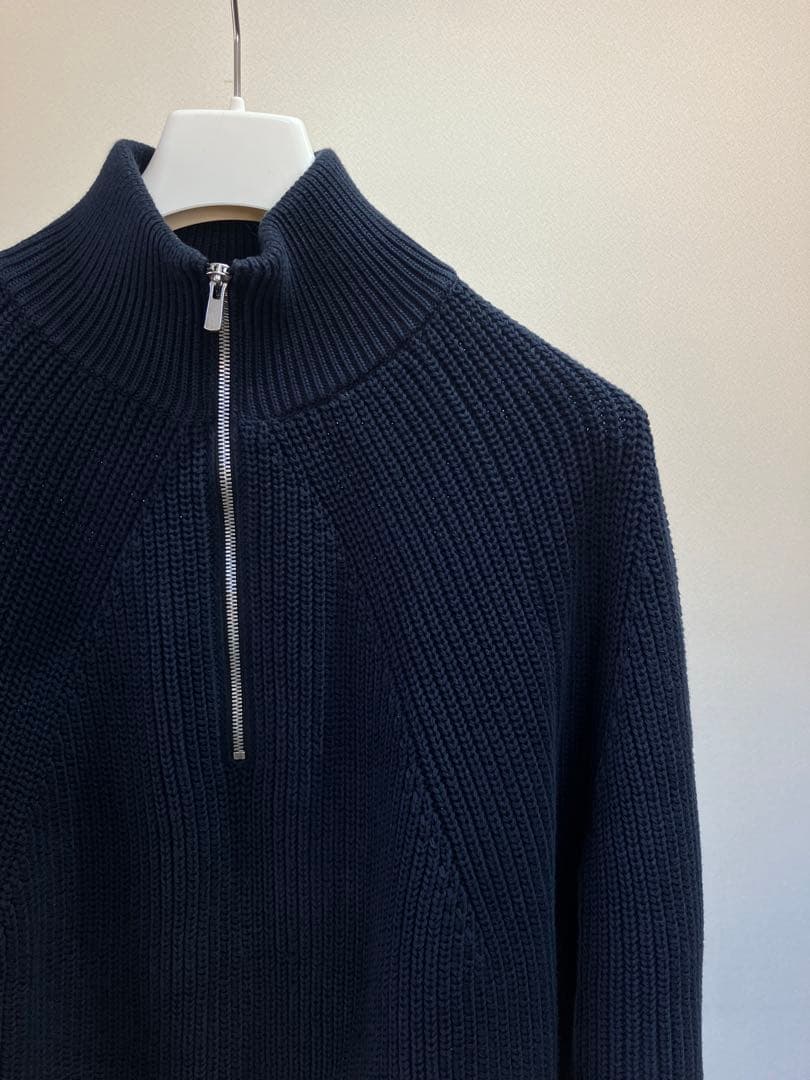 BATONER バトナー ハーフジップ ニット