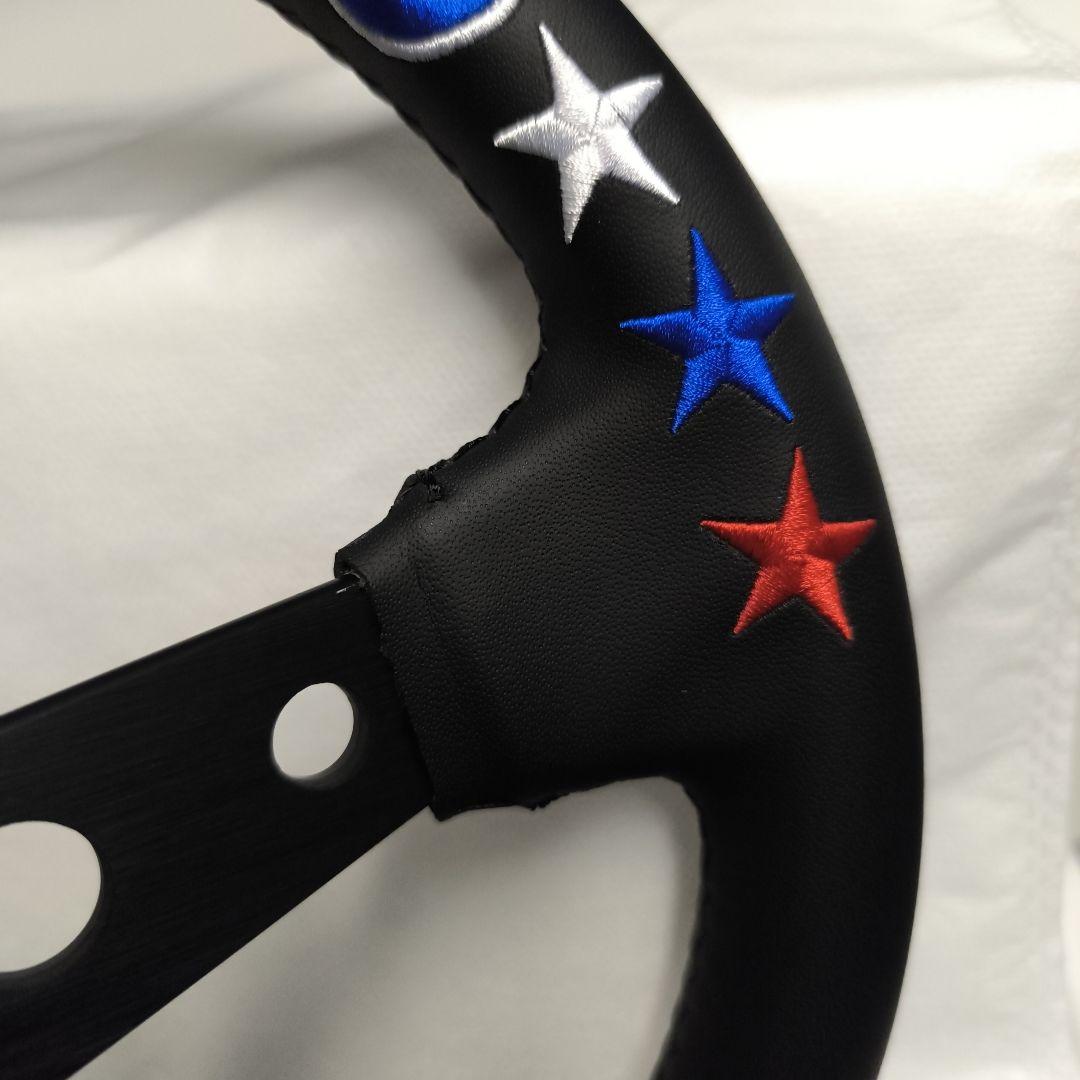 326powerスタイル　ラリークイックステアリング　320mmディープ