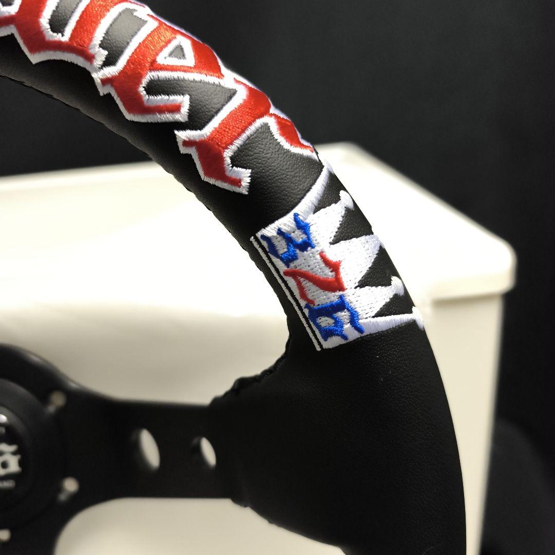 326powerスタイル　ラリークイックステアリング　320mmディープ