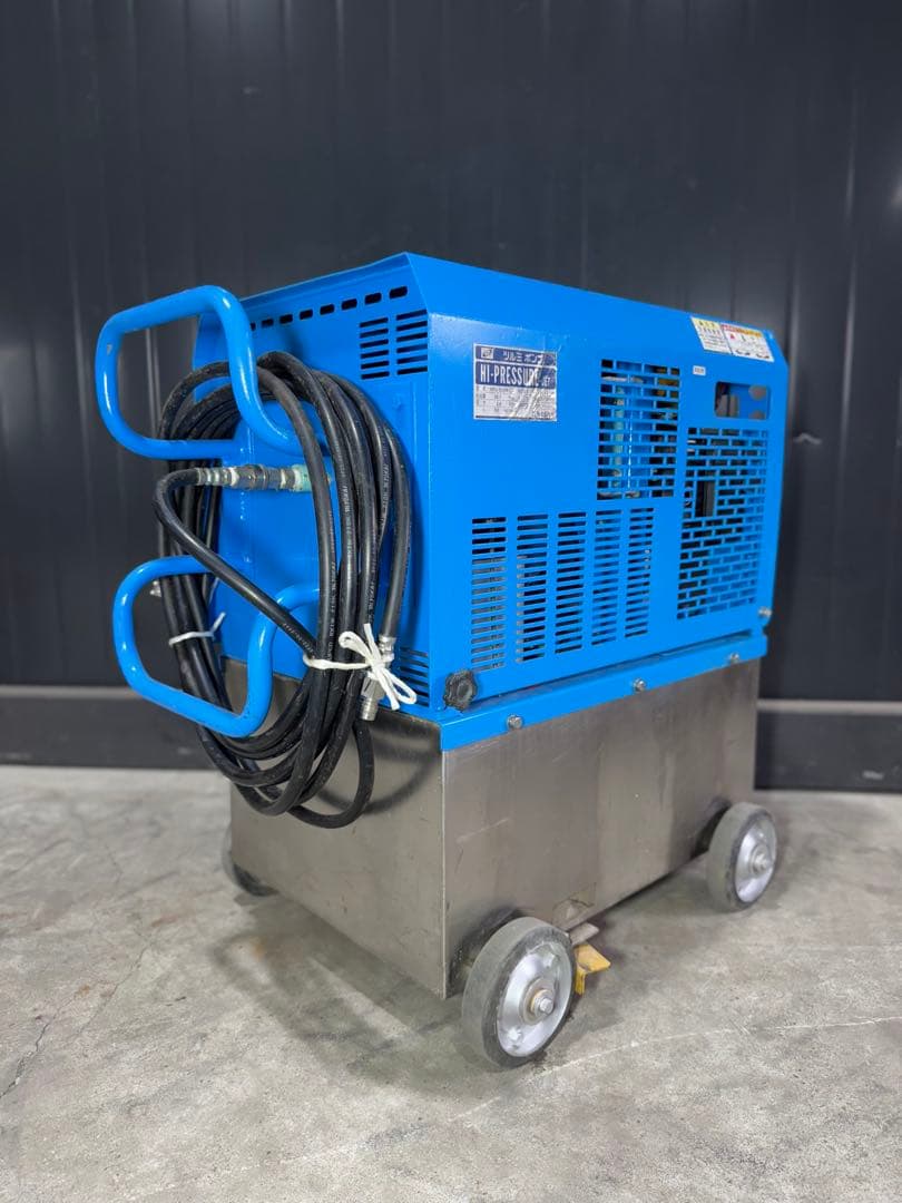 高圧洗浄機 ツルミポンプ ガソリンエンジン ジェット 鶴見 洗浄機 建設機械
