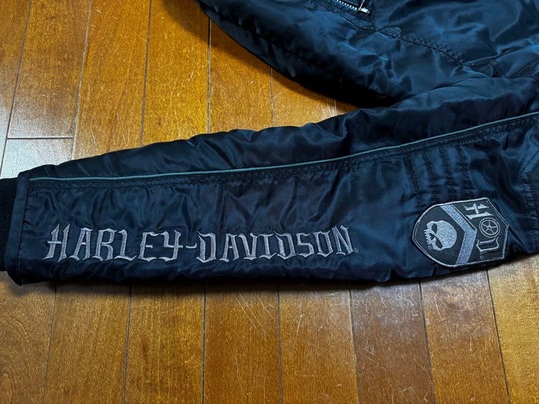 カモメ ハーレーダビッドソン ライダーズナイロンジャケット