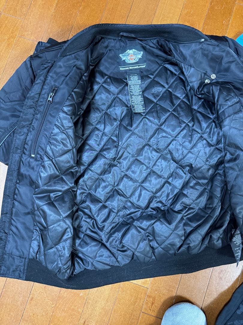 カモメ ハーレーダビッドソン ライダーズナイロンジャケット