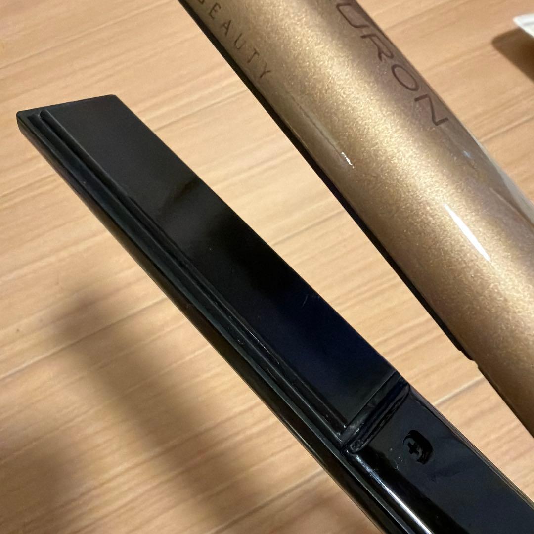 HAIRBEAURON ゴールド ストレートヘアアイロン