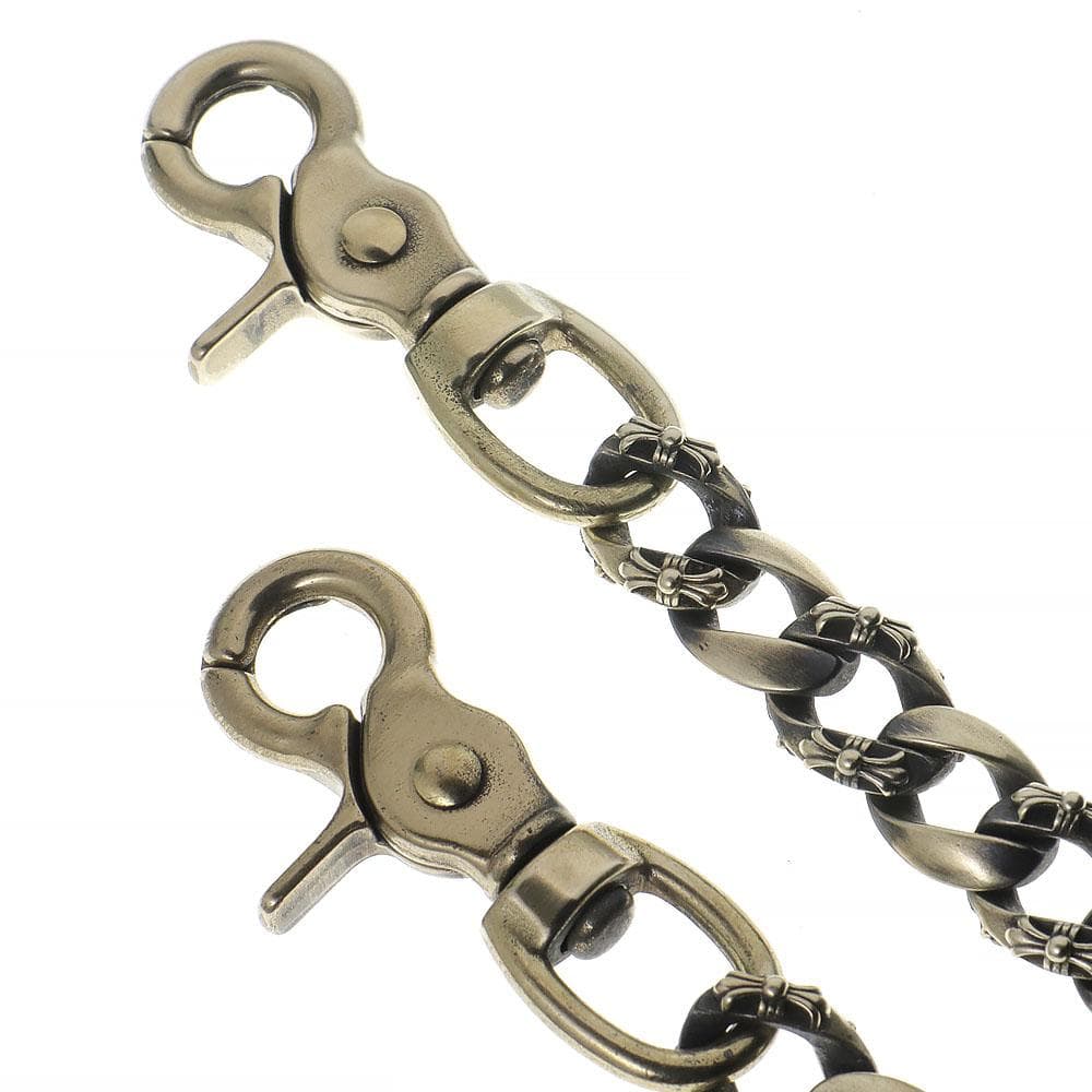 真鍮 ブラス ウォレットチェーン コンビ オリジナル 燻し加工 BRASS