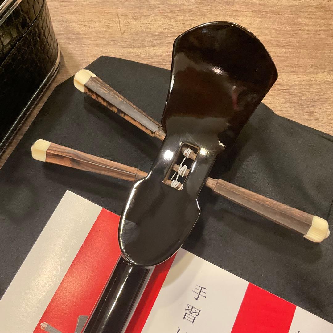 極美品！未使用級！三線さんしん(沖縄三線)本皮強化張り