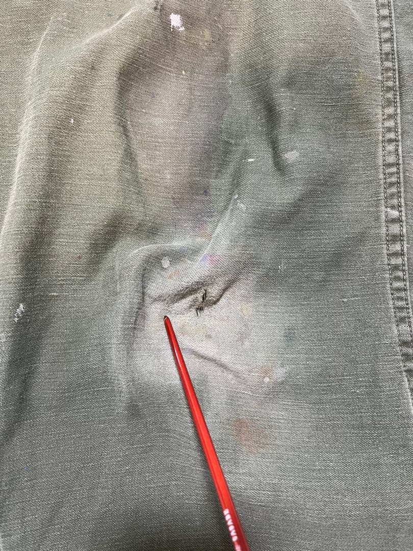 70s ベイカーパンツU.S.ARMY W34 l29 ペンキ跡