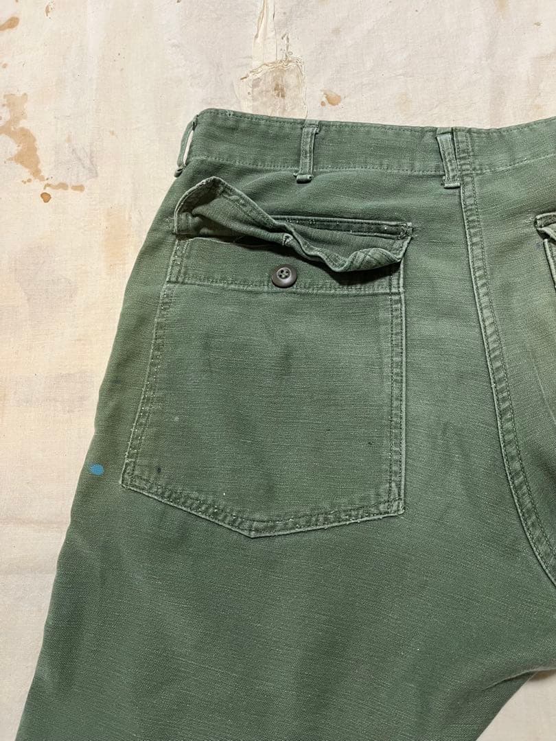 70s ベイカーパンツU.S.ARMY W34 l29 ペンキ跡