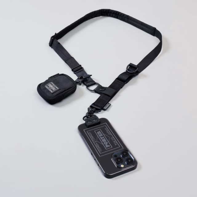 新品 PORTER - Pouch for iPhone ケースセット ブラック
