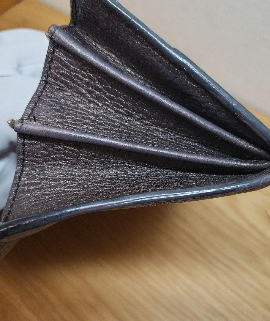 必見 CELINE セリーヌ レザー 長財布 トリオンフ ブラウン系 人気 高級