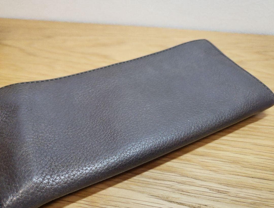 必見 CELINE セリーヌ レザー 長財布 トリオンフ ブラウン系 人気 高級