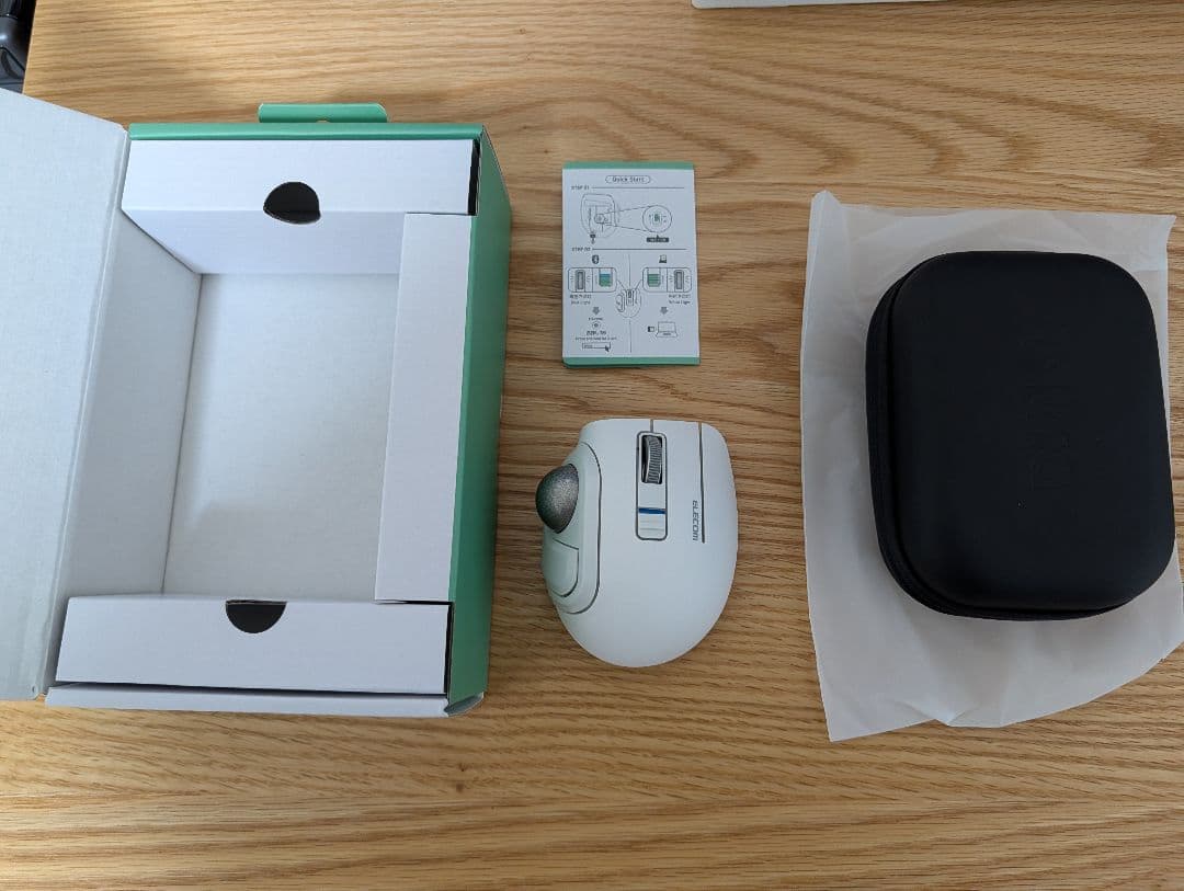 エレコム トラックボール bitra 白 M-MT1MRSWH ワイヤレス