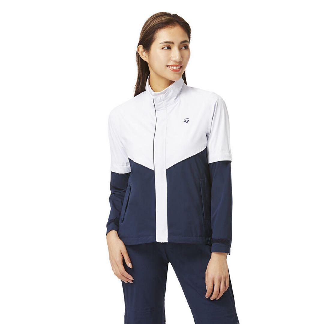 【TaylorMade】新品✨S レインウェア上下セット 袖•裾調節可能　高機能