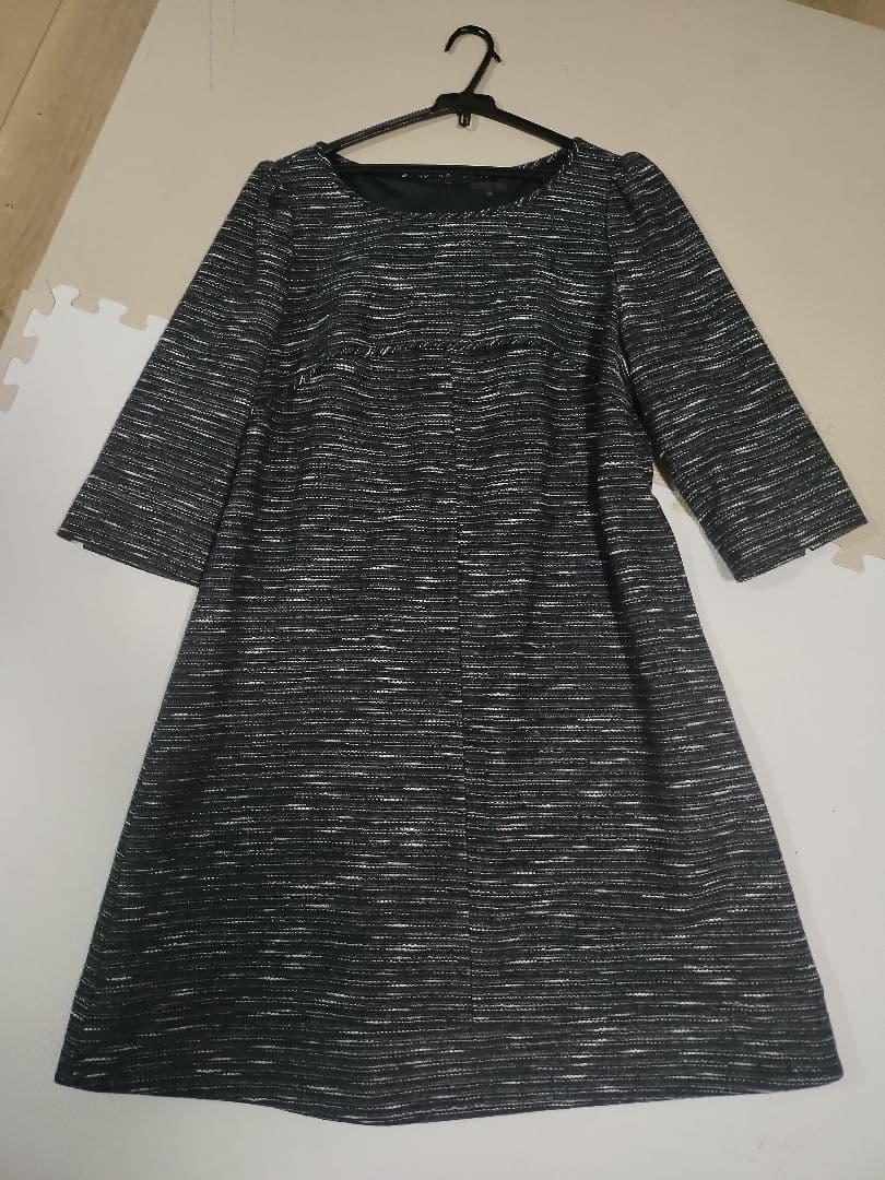 超美品 トゥビーシック ツィードワンピース　大きいサイズ　スーツ 48