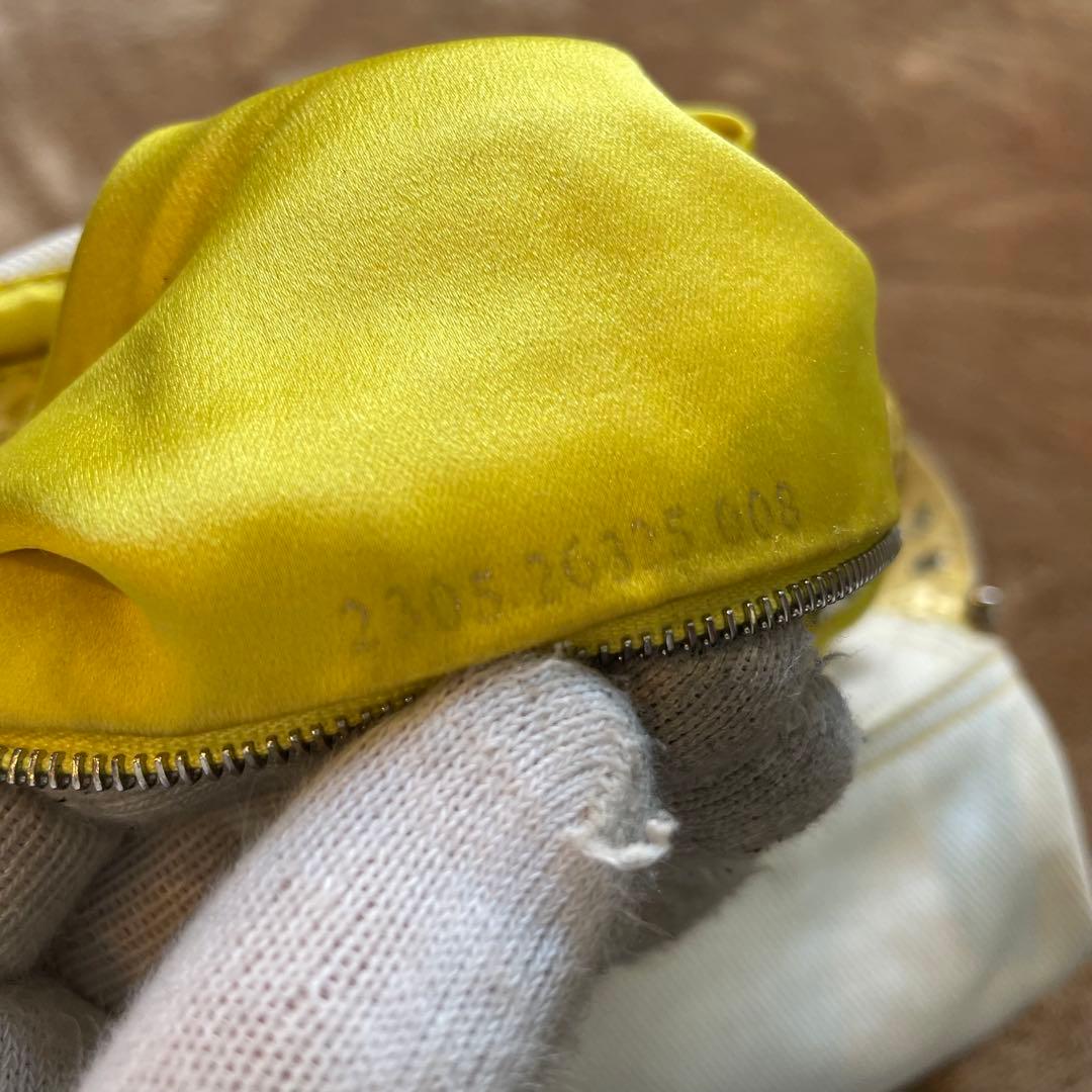 ド*ロ様 フェンディ　デニム×パイソン　マンマバケット　ハンドバッグ