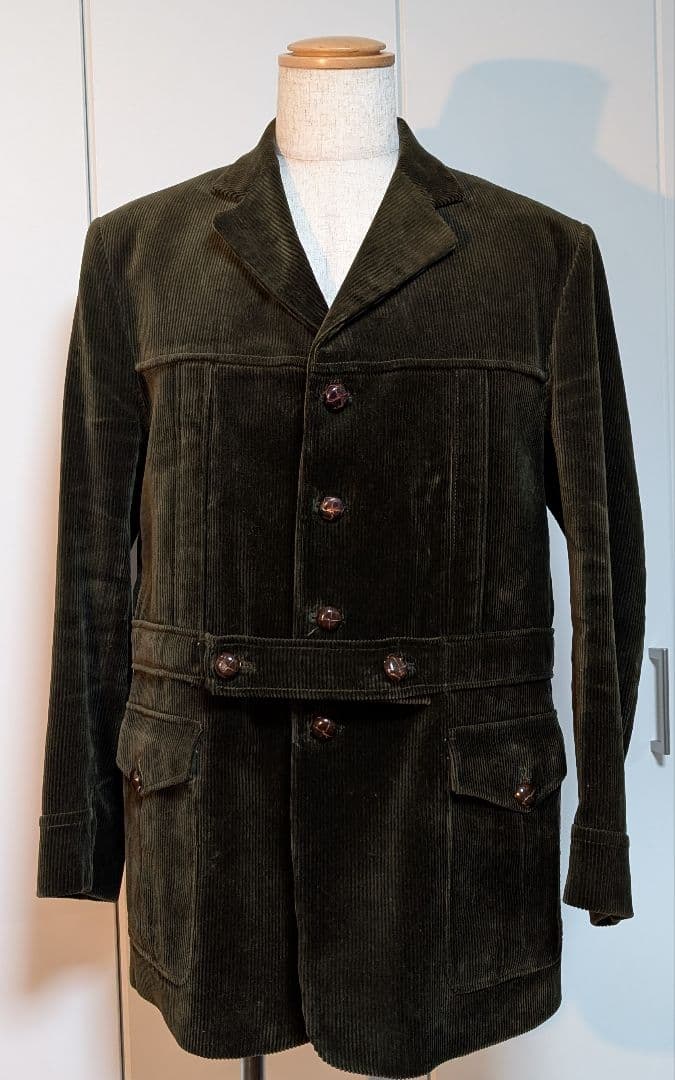 60's FOXLEY コーデュロイ ノーフォークジャケット イングランド製
