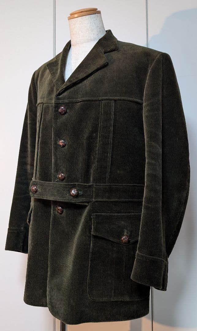 60's FOXLEY コーデュロイ ノーフォークジャケット イングランド製