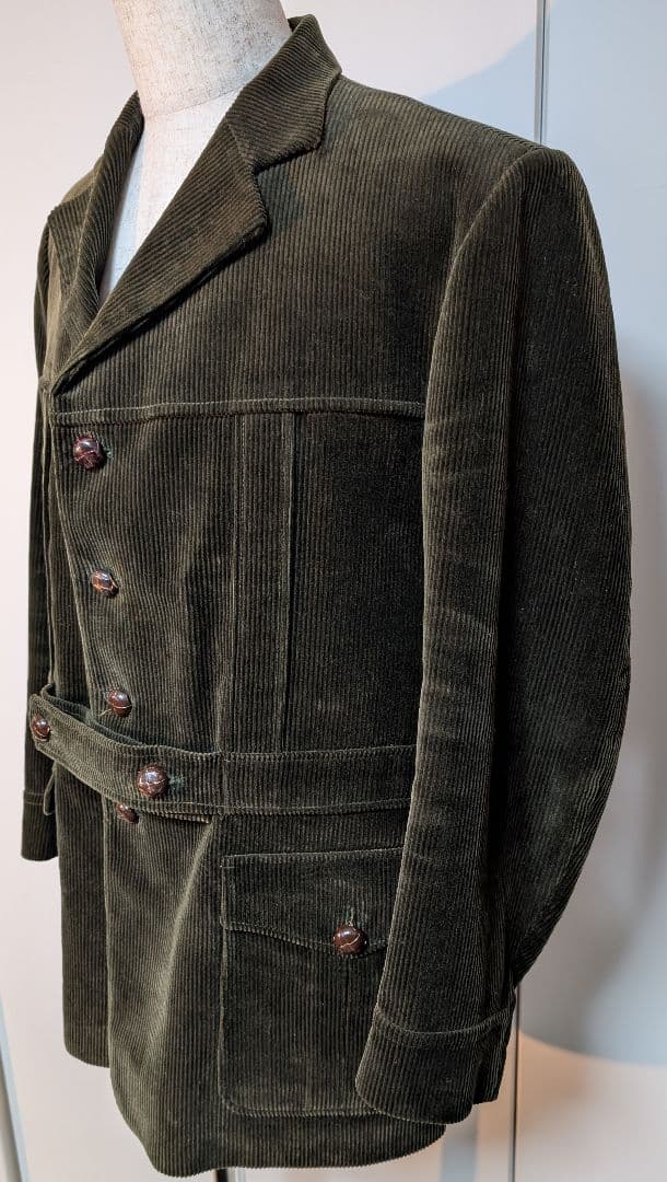 60's FOXLEY コーデュロイ ノーフォークジャケット イングランド製