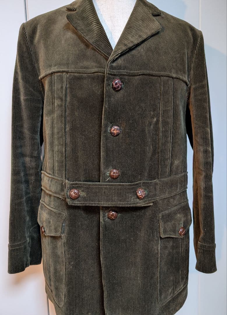 60's FOXLEY コーデュロイ ノーフォークジャケット イングランド製
