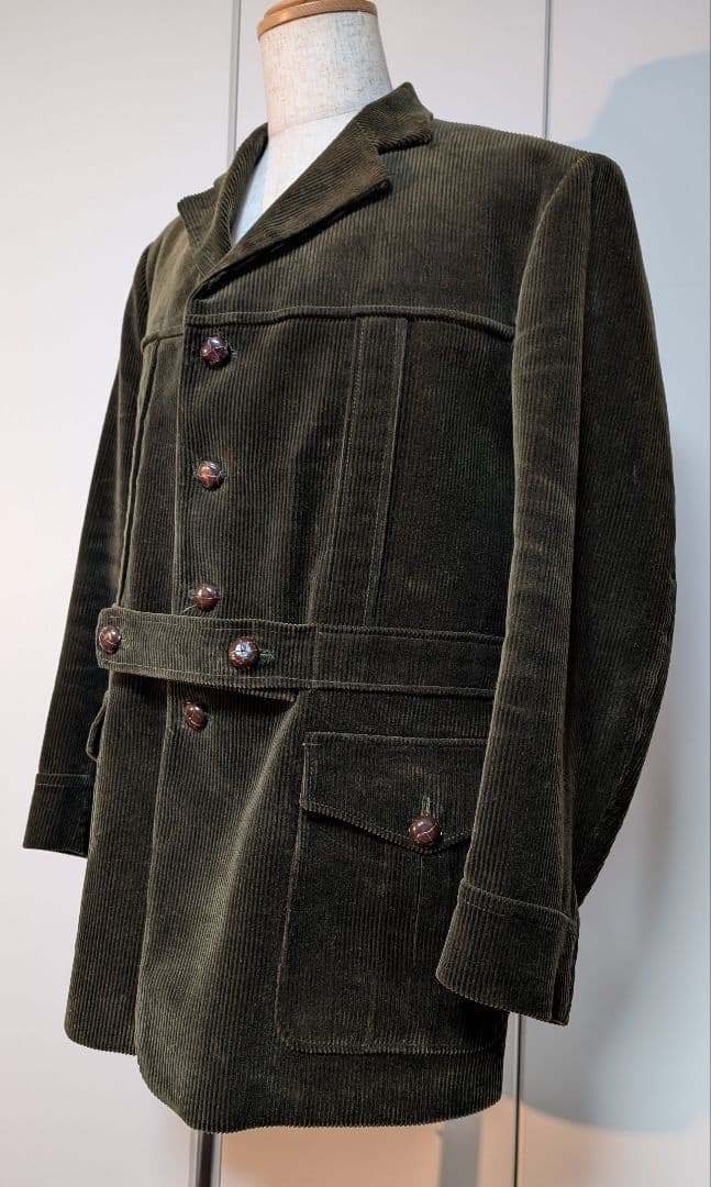 60's FOXLEY コーデュロイ ノーフォークジャケット イングランド製