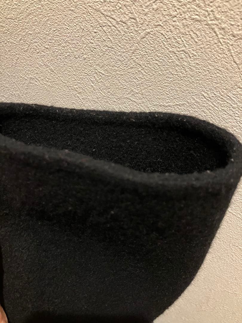 【美品】ロートレアモン　ブラック　リバーコート サイズ40