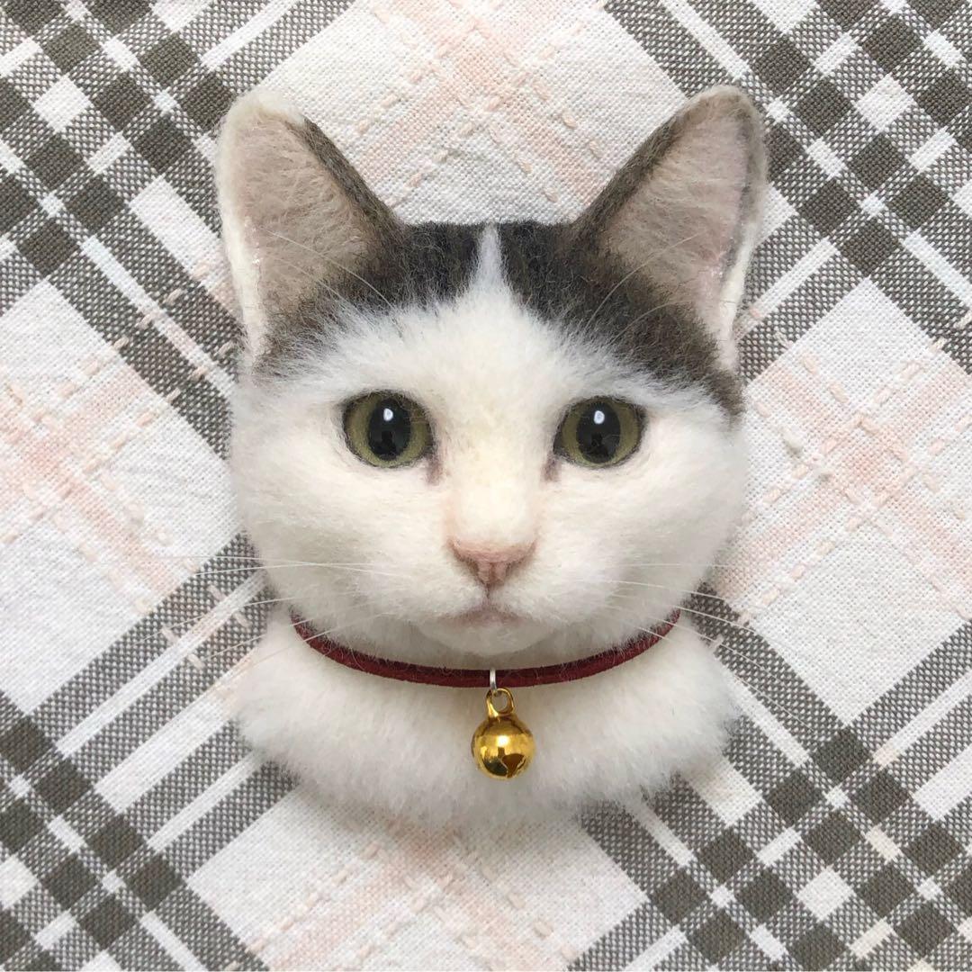 羊毛フェルト 猫 ハンドメイド ミリ
