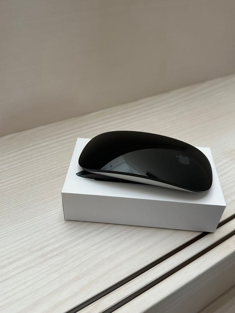美品 Apple Magic Mouse ブラック 箱・説明書付