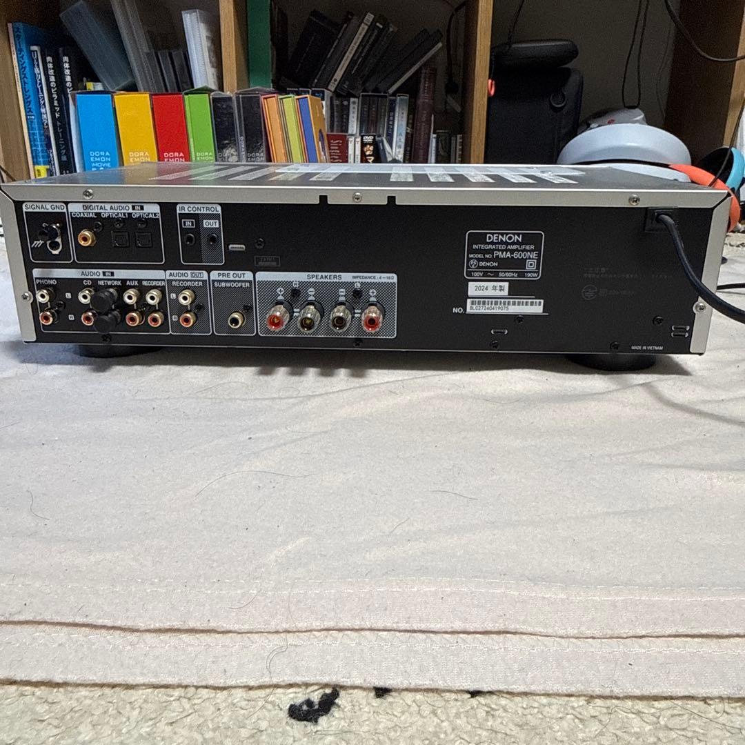 阿*眼様 DENON PMA-600NE プリメインアンプ シルバー