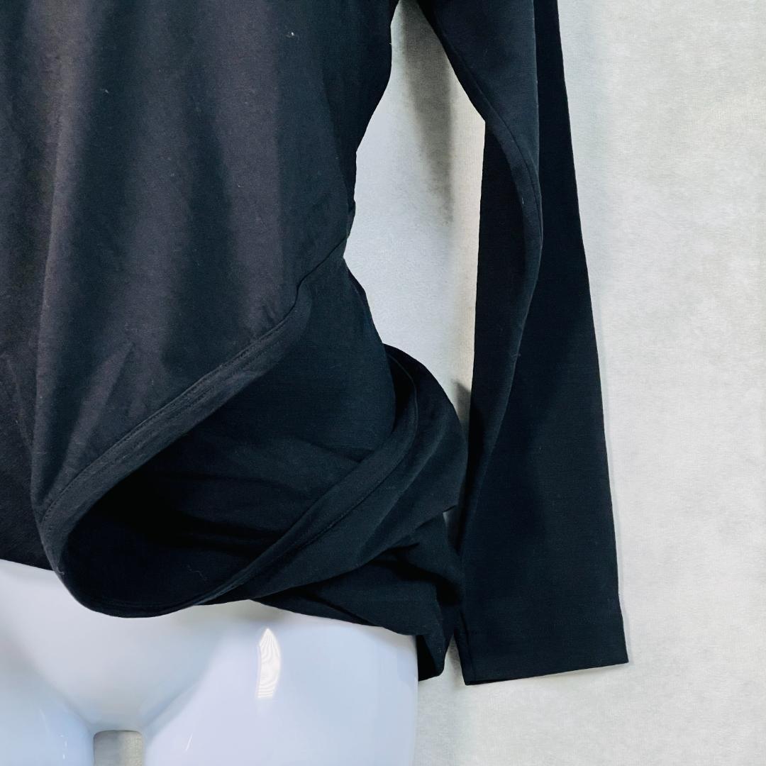 【トリコ コムデギャルソン】トップス アシンメトリー 変形 ブラック S~M