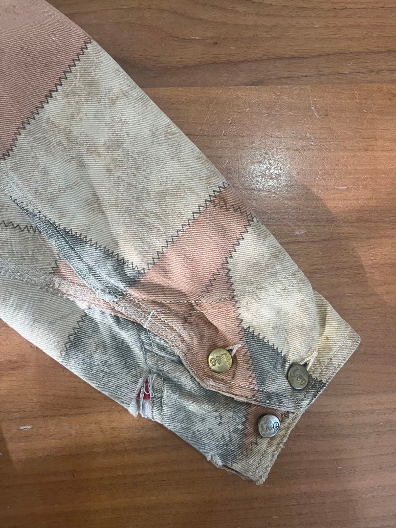【値下げ中】70s Lee ヴィンテージ パッチワークボアジャケット
