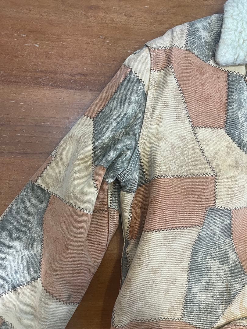 【値下げ中】70s Lee ヴィンテージ パッチワークボアジャケット